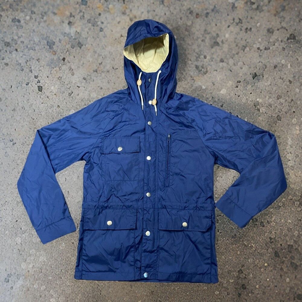 Gant Michael Bastian Summer Hiker Sportswear Rain Coat Jacket Blue XS